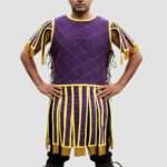 Roman Subarmalis Navy Blue Color with Yellow Trim