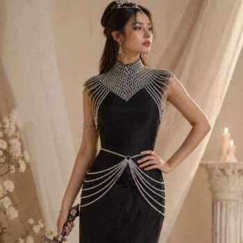 Valkyrie Steelheart Chainmail Top & Skirt Set Fantasy Warrior Cosplay Armor