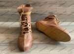 Roman Leather Boots Vindolanda Style Historical Shoes for Reenactment