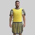 Roman Subarmalis Yellow Color Soldiers Military Renfaire costume