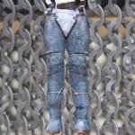 Chainmail Chausses 9mm Flat Ring Riveted Washer Medieval Leggings