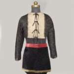 Chainmail Voider Gambeson with Skirt - 9mm Flat Ring Riveted washer