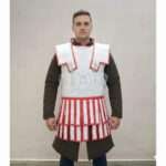 Linen Linothorax Armor with Cotton Padding Historical Greek & Roman Armor for Ren Faire