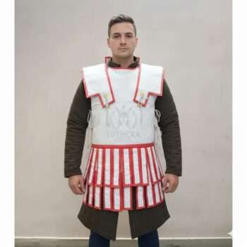 Linen Linothorax Armor with Cotton Padding Historical Greek & Roman Armor for Ren Faire