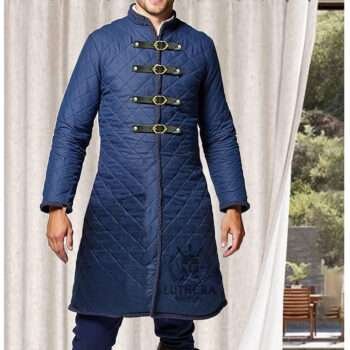 Medieval Gambeson Jacket Padded Cotton Armor for LARP Ren Faire