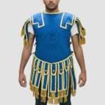 Roman Subarmalis Royal Blue Color with Yellow Trim