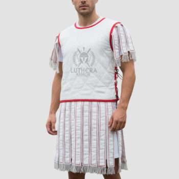 Roman Subarmalis White Color with Red Trim