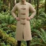 Renaissance Gambeson Jacket for Men Medieval Padded Knight Costume
