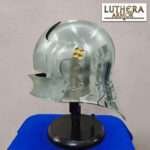 Medieval German Sallet Helmet 18 Gauge Steel Knight Battle Armor