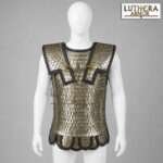 Roman Brass Lorica Squamata Armor Mixed Tinned Scales